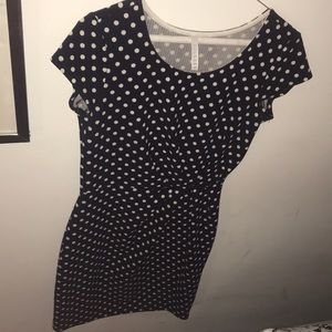 Small poka dot dress